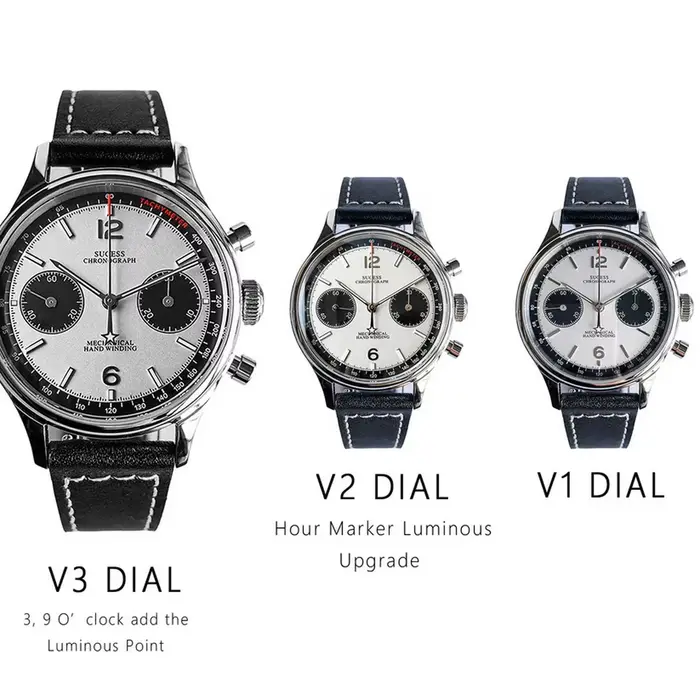 Sugess-Montre Pilote pour Homme