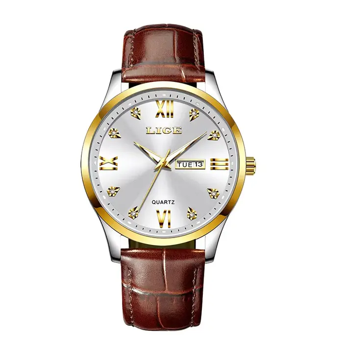 LIGE – montre étanche pour femmes, bracelet en diamant, à la mode, Simple, décontracté, chronographe