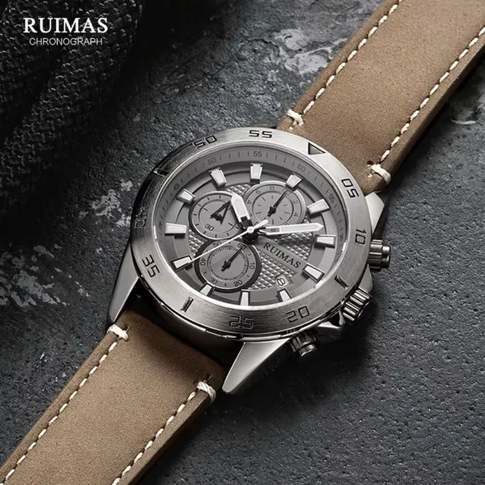 MEGIR & RUIMAS – montre à Quartz pour hommes