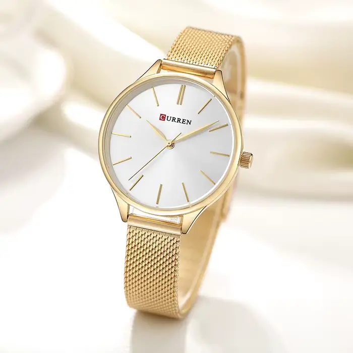 Montre à quartz ultra-fine CURREN 9024 pour femmes