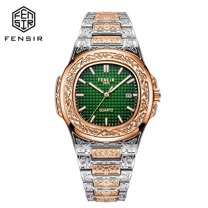 Montre rétro gravée grandes répliques
