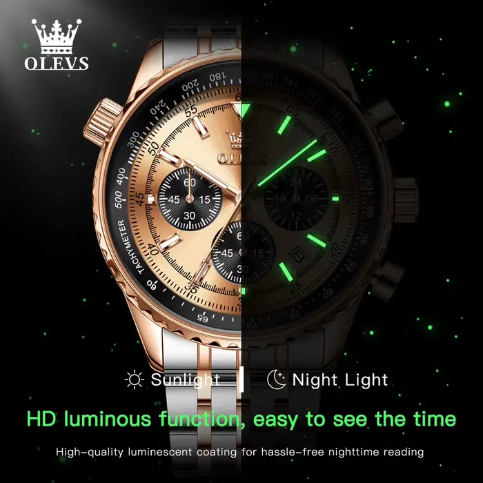 Montre homme OLEVS 2995 de luxe