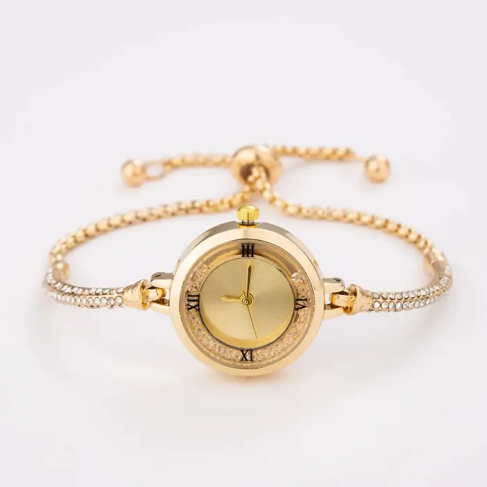 Mode luxe Montre pour Femme or Bracelet fin dames Montre pour Bracelet Montre Femme Femme Femme Mont