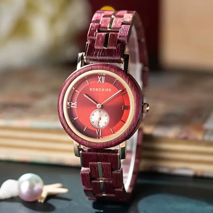 Montre pour femme BOBO BIRD montres en bois de luxe pour femmes Support livraison directe et LOGO personnalisé