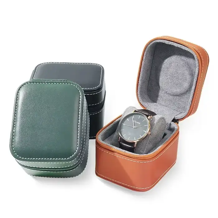 Étui à montre unique en cuir PU