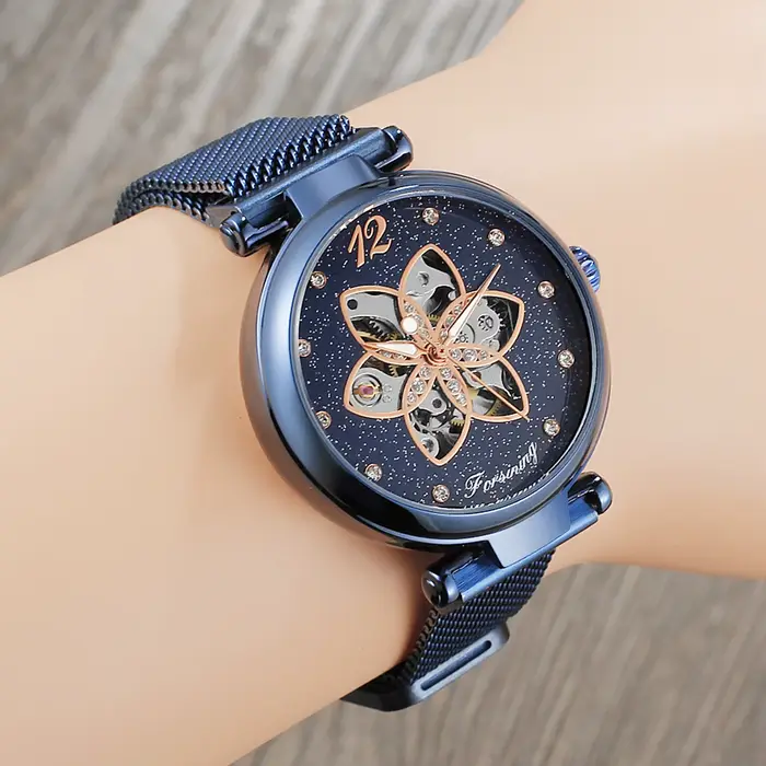 Montre mécanique automatique FORSINING pour femme