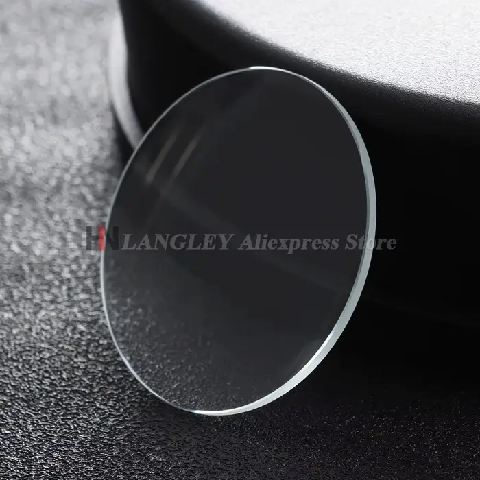 Verres de Montre à Dôme Unique en Verre Trempé pour Hommes et Femmes Occasions Spéciales Couleurs Variées Facile à Installer