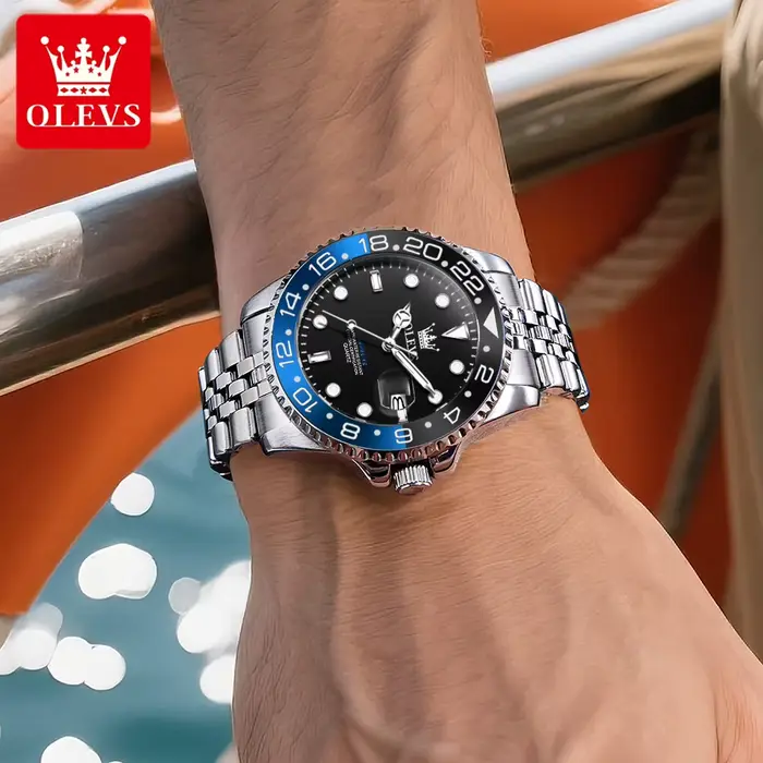 OLEVS 5657 montre pour hommes Original mode Date sport affaires Quartz homme