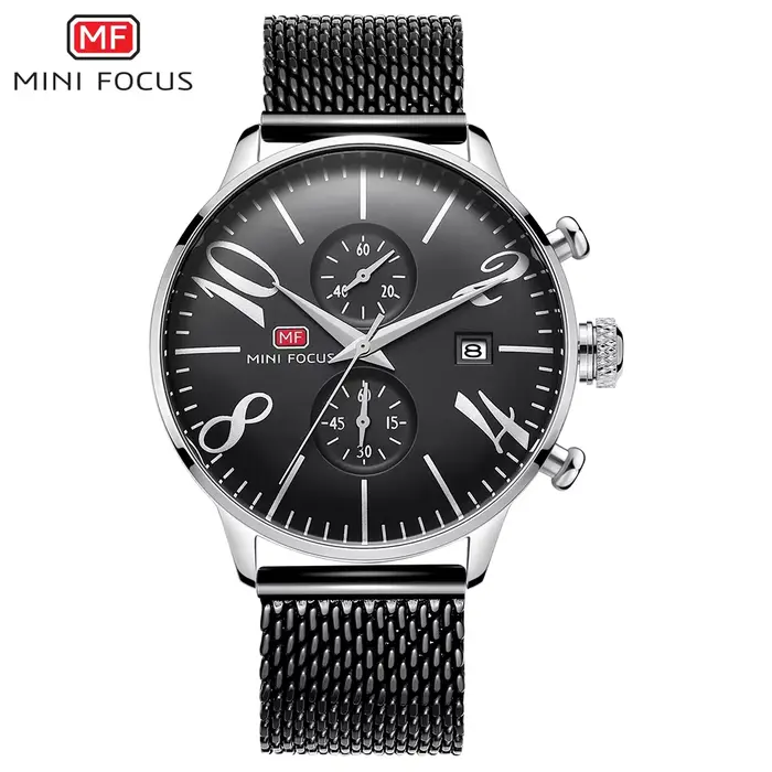 Montres chronographes à quartz MINI FOCUS pour hommes