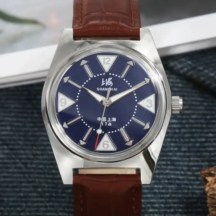 Montre mécanique étanche Shanghai 36 mm 7120 à remontage manuel