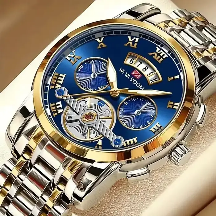 Relogio Masculino Top marque hommes montre de luxe en acier inoxydable Luminescence horloge décontracté Chic 3Bar