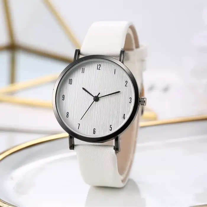 Zegarki Damskie-Montre analogique ronde pour filles