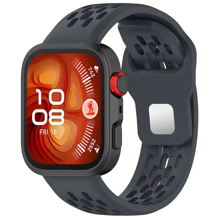 Bracelet de montre Sport en Silicone respirant