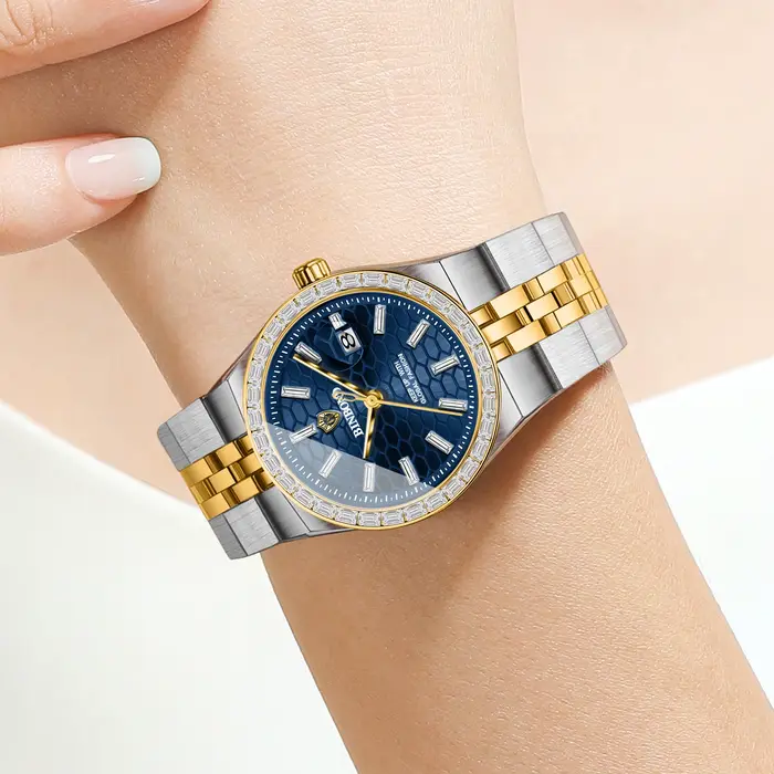 Montre-bracelet à quartz décontractée pour femmes BINBOND