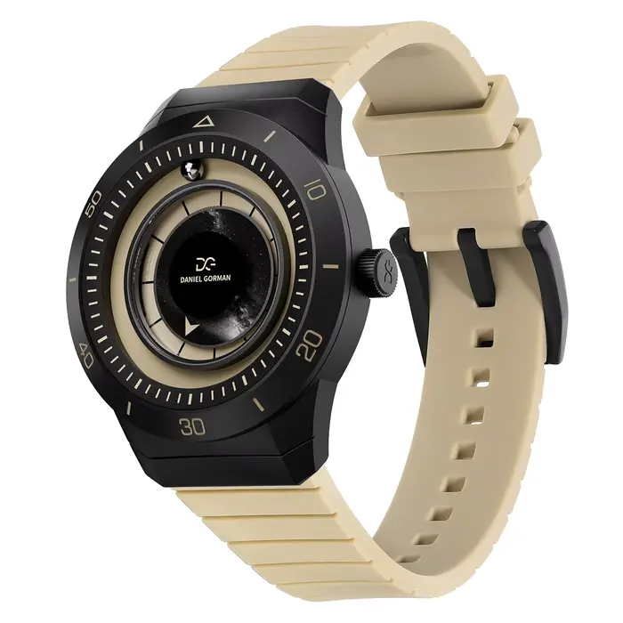 Daniel Gorman Reloj Hombre Magnético Montre à bille magnétique Design exploration spatiale science-f