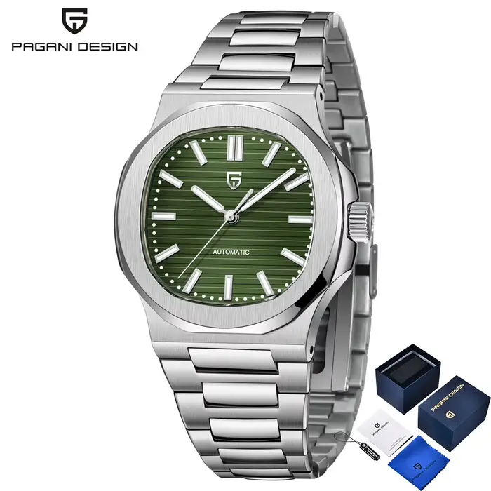 Montre automatique Pagani Design ST6 pour homme, montre mécanique de luxe, montre tendance en acier 