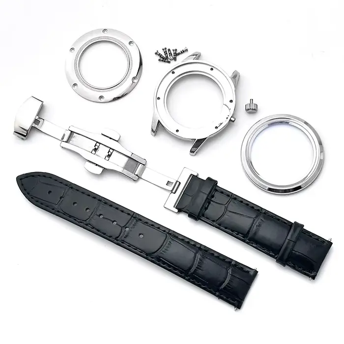 Boîtier de montre rond de 39 mm