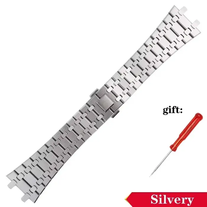 Bracelet de montre en acier inoxydable 904L, pour AP 15400 Audemars Piguet Royal Oak GA2100 2110, Br