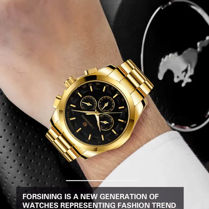 FORSINING – montre mécanique décontractée pour hommes