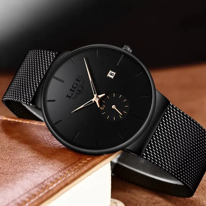 Mode Hommes Montres Top Marque De Luxe Quartz Montre