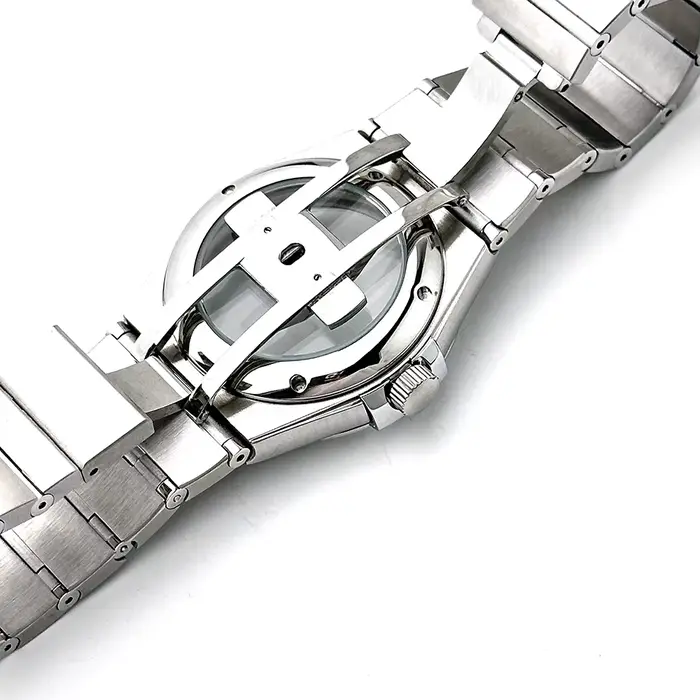 Boîtier de montre demi-lune 40 mm sans logo