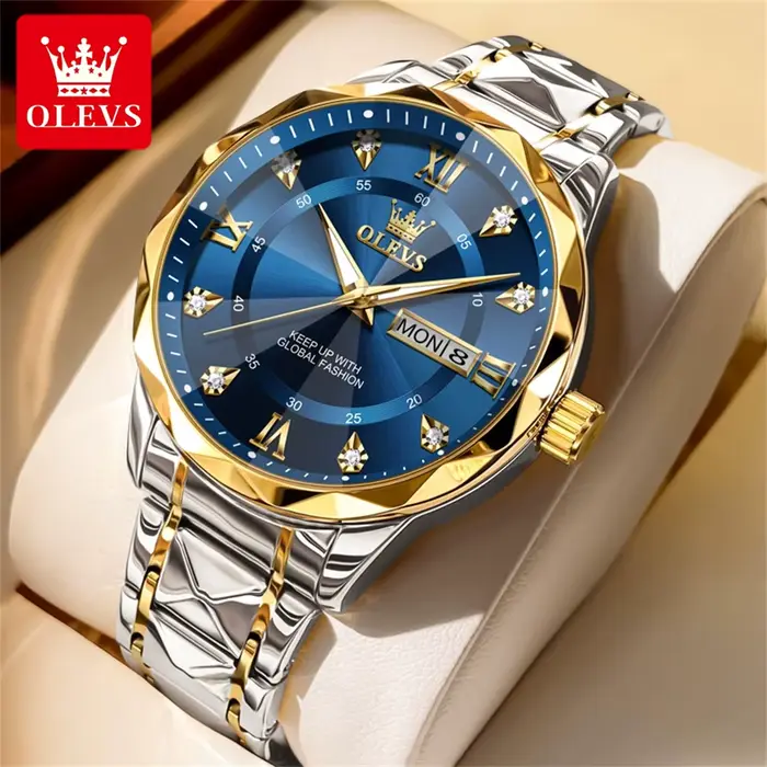 Montre à quartz OLEVS 5609 pour homme