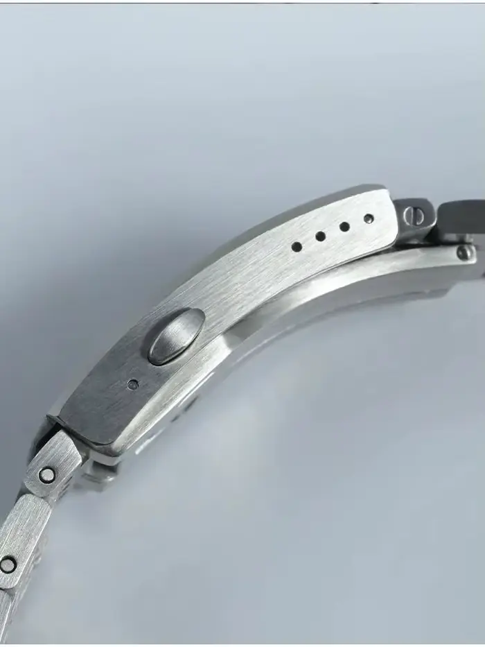 San Martin Bracelet en acier brossé