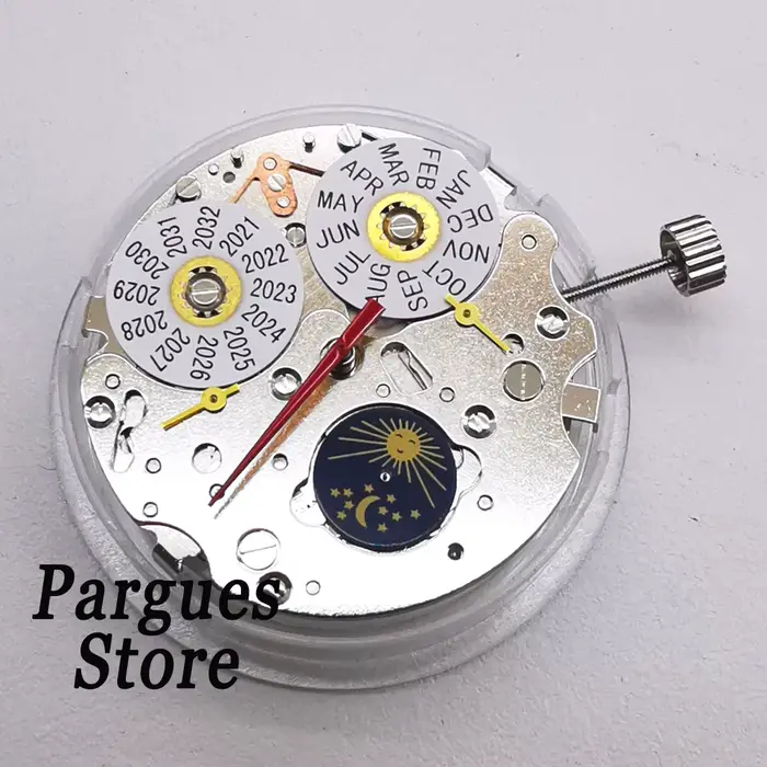 Mouvement de montre multifonction ST1655
