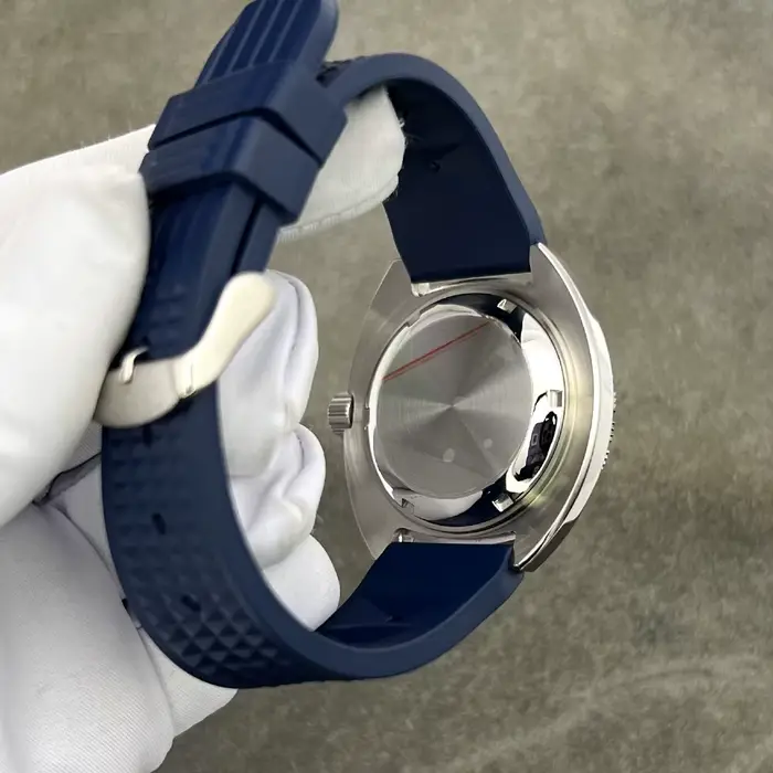 Montre de plongée tortue automatique PARNSRPE pour hommes, résistante à l'eau, avec lunette unidirectionnelle, mouvement automatique, bracelet en silicone, pour plongeurs et aventuriers