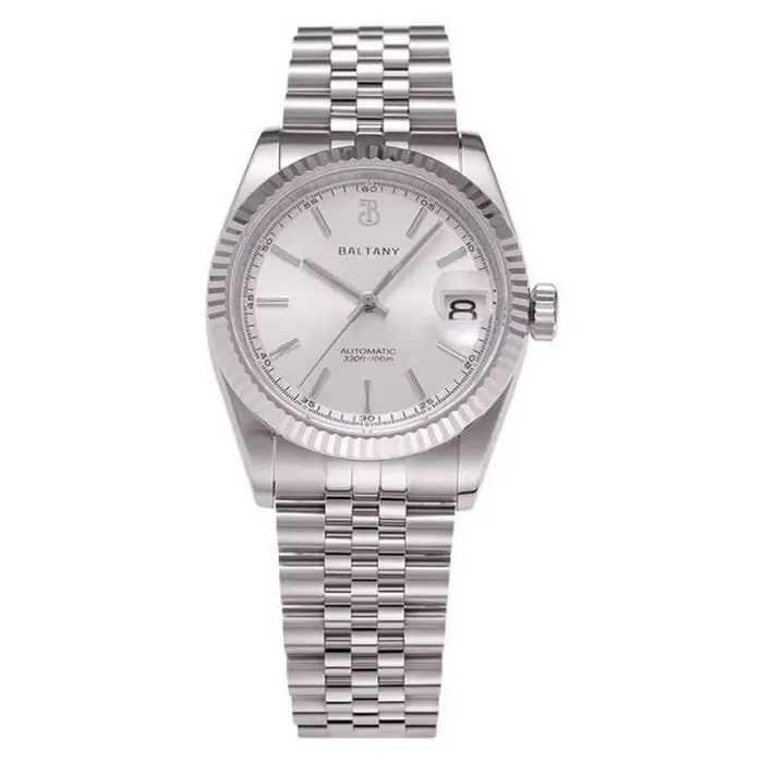 Baltany – montre automatique pour hommes, 36mm, mécanique, saphir plongeur, étanche 10ATM, lumineuse