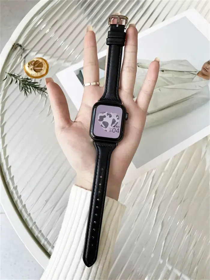 Bracelet en cuir pour Apple Watch Band