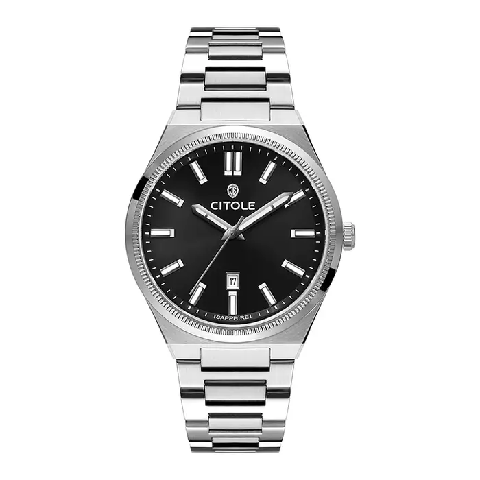 Montres de luxe CITOLE en acier inoxydable, montre à quartz étanche, changement progressif de couleu