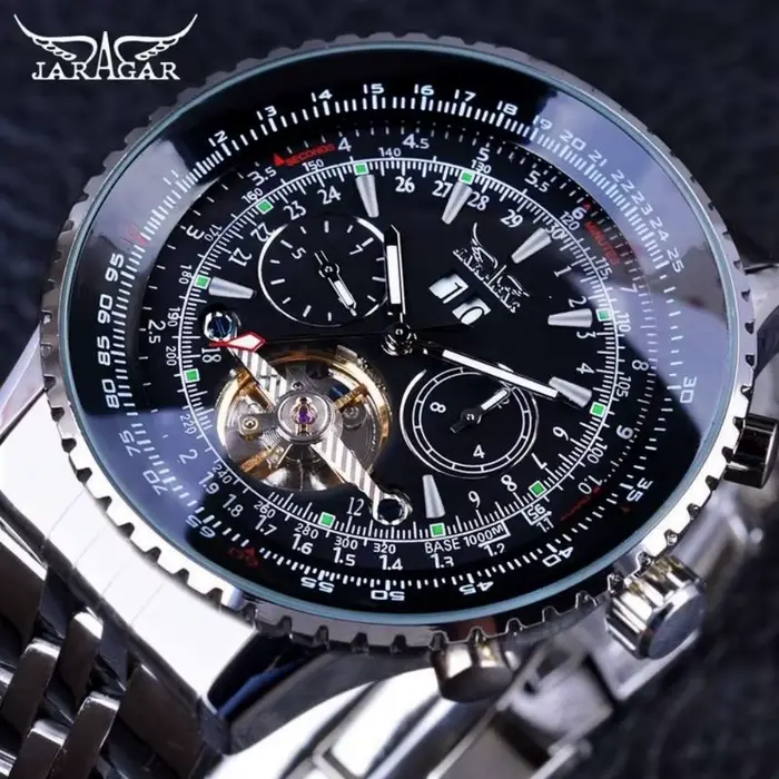 Montre mécanique entièrement automatique haut de gamme pour homme