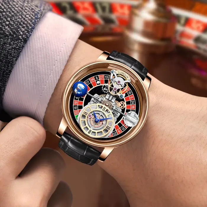 PINDU DESIGN – montre-bracelet à Quartz pour hommes
