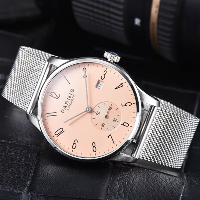 Parhéritage-Montre mécanique automatique pour homme