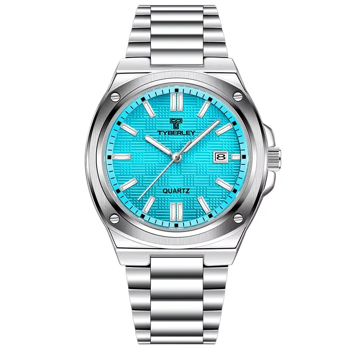 2025 nouvelles montres pour hommes TYBERLEY montre à Quartz de luxe de marque supérieure pour hommes