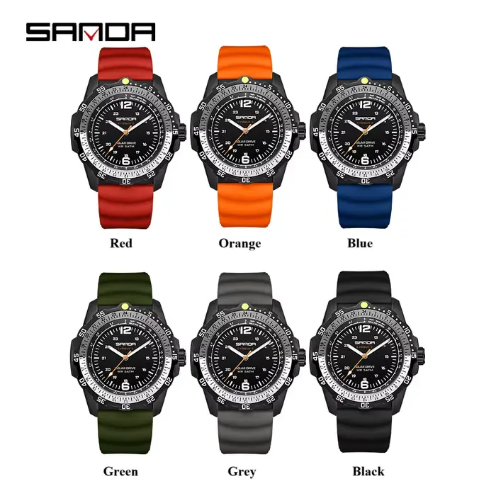 Sanda – montre créative à énergie solaire pour hommes