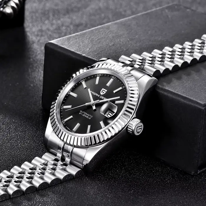 Nouvelle montre mécanique PAGANI DESIGN 2026 de luxe pour homme avec cadran dégradé