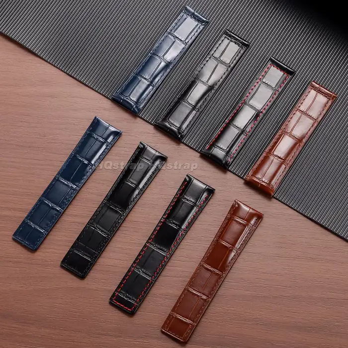 Bracelet de montre en cuir HQstrap pour hommes et femmes polyvalent et élégant à offrir pour occasions formelles et informelles