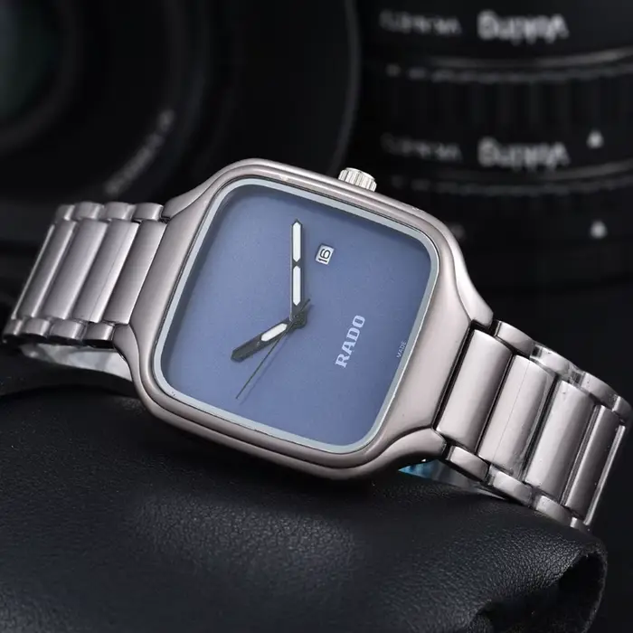 Montres classiques de qualité supérieure de marque Rado pour hommes