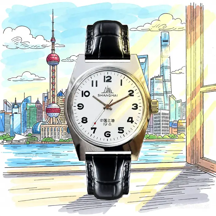Montre pilote pour homme Shanghai 8120