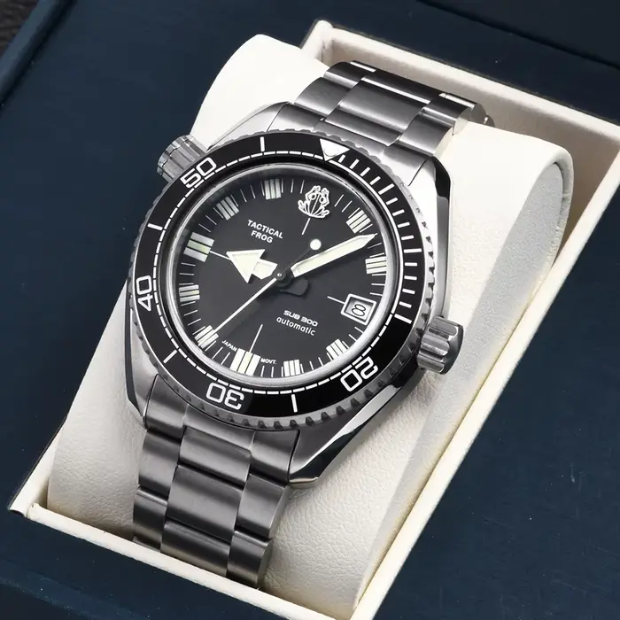 Montre de luxe tactique Frog 41MM pour hommes