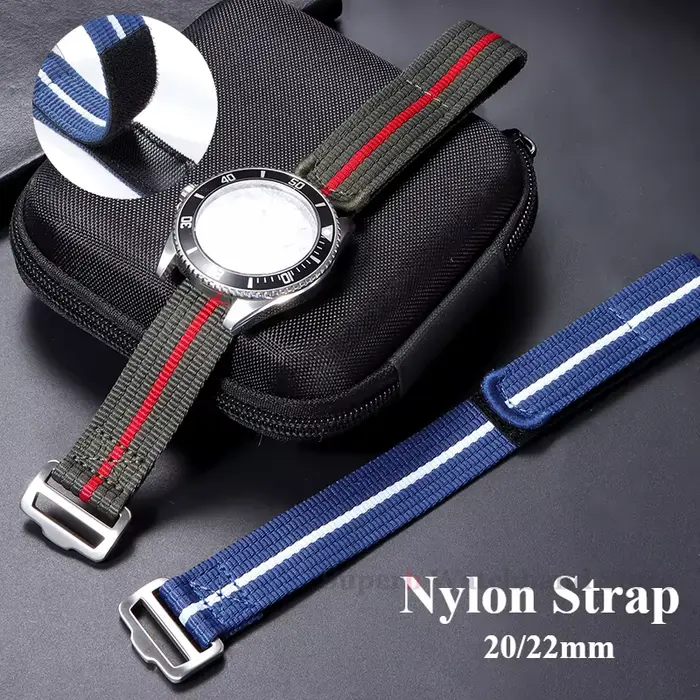 Bracelet de montre en Nylon de qualité supérieure pour Tudor pour Seiko 20mm 22mm