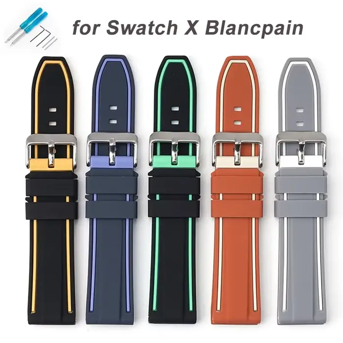 Bracelet pour Swatch X Blancpain série cinq océans hommes femmes