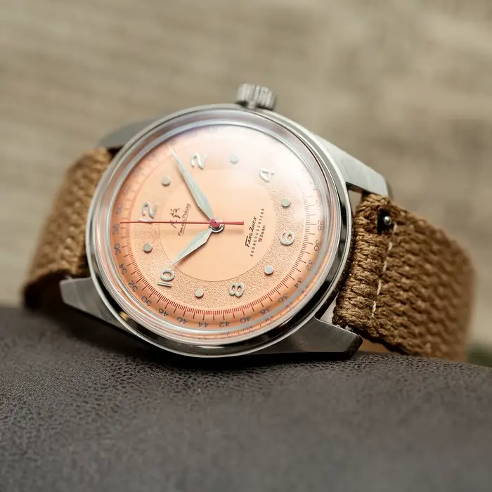 Merkur-Montre mécanique vintage pour homme