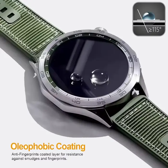 Protecteur d'écran en verre trempé pour Huawei Watch GT 6 Pro 46mm avec outil d'alignement