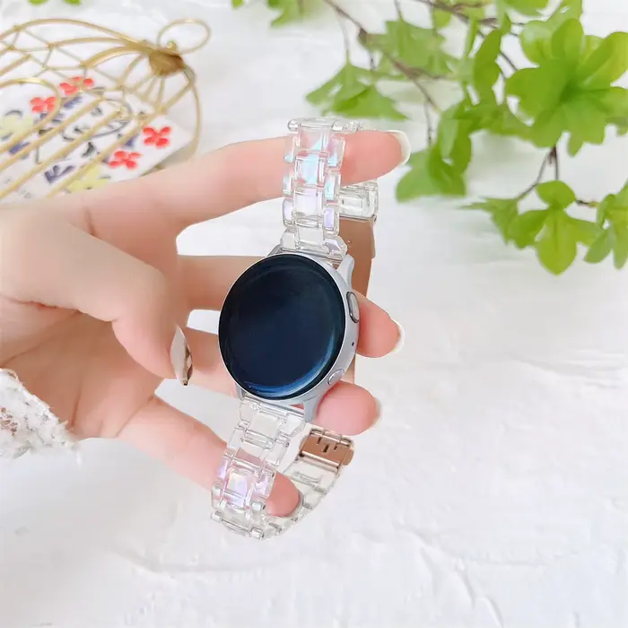 Bracelet Transparent de 20mm pour Samsung Galaxy Watch 7 40/44mm