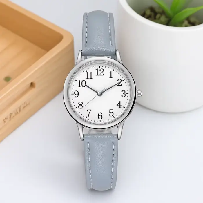 Montre Quartz Décontractée Élégante Boîtier Alliage Bracelet Fin Occasions Spéciales Femmes
