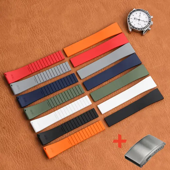 Bracelet de montre en caoutchouc fluoré CTS FKM