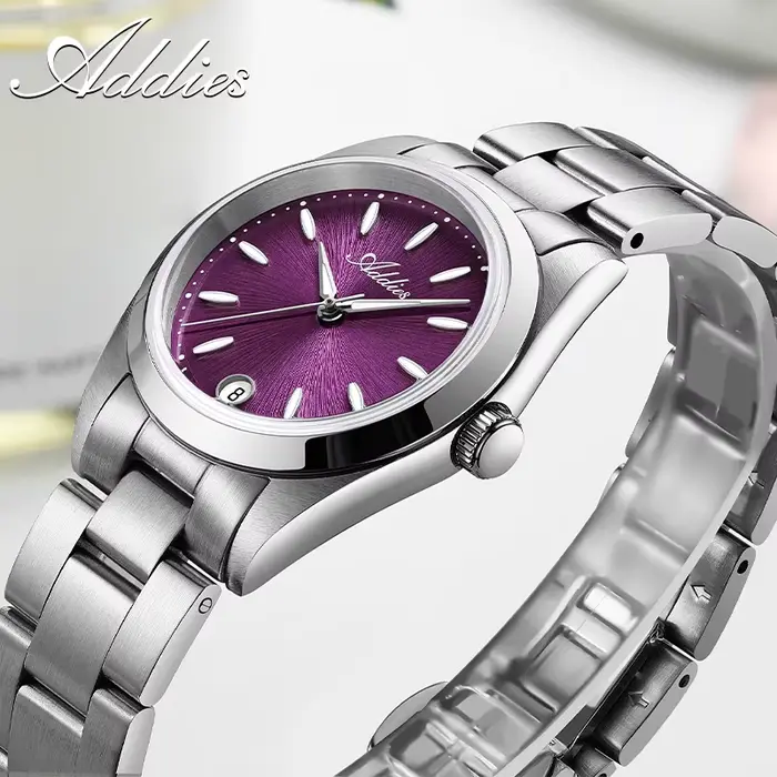 Montres de luxe Addies Robe Femmes Étanches avec Bracelet Acier Inoxydable Occasions Spéciales
